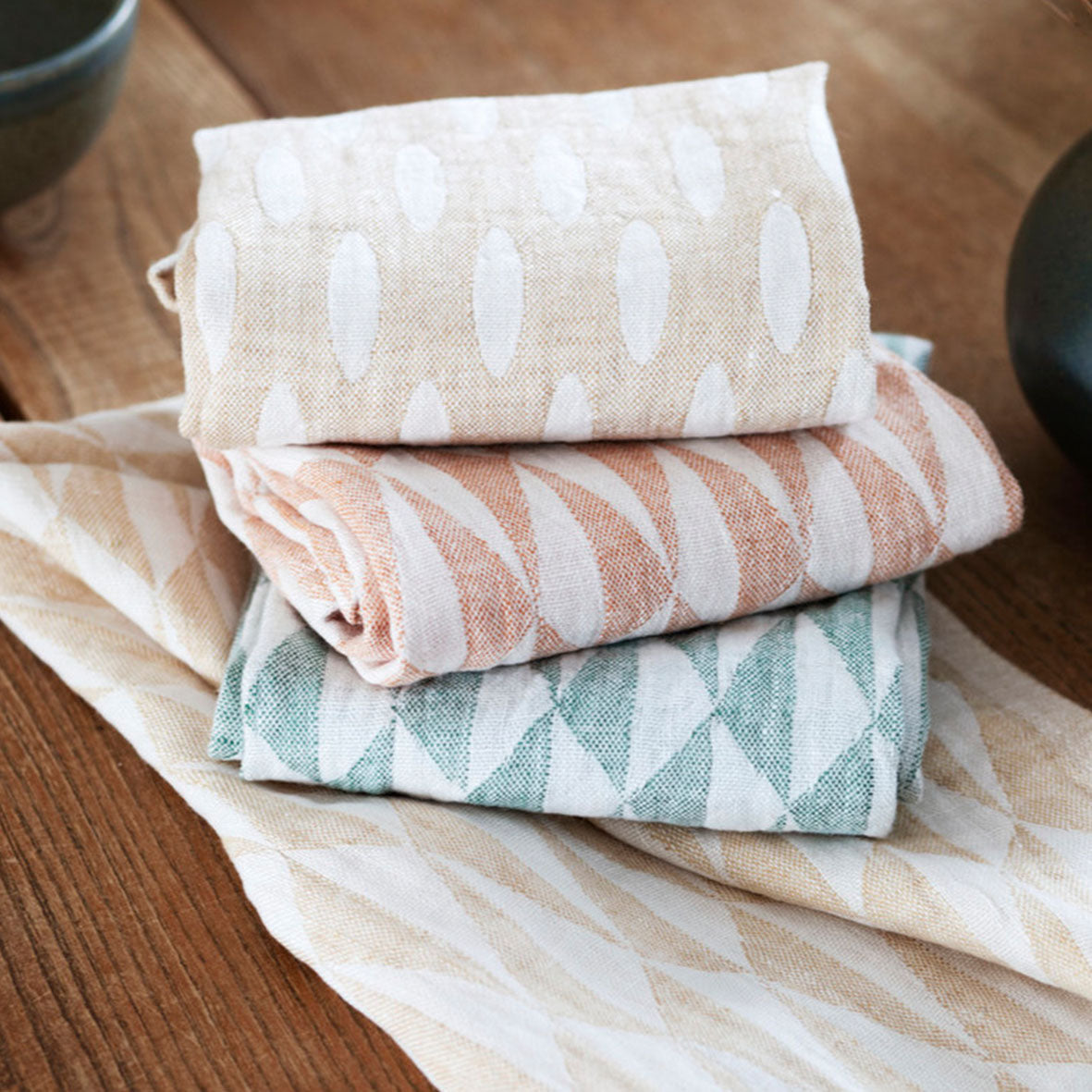 Tea Towels Trio — Malai