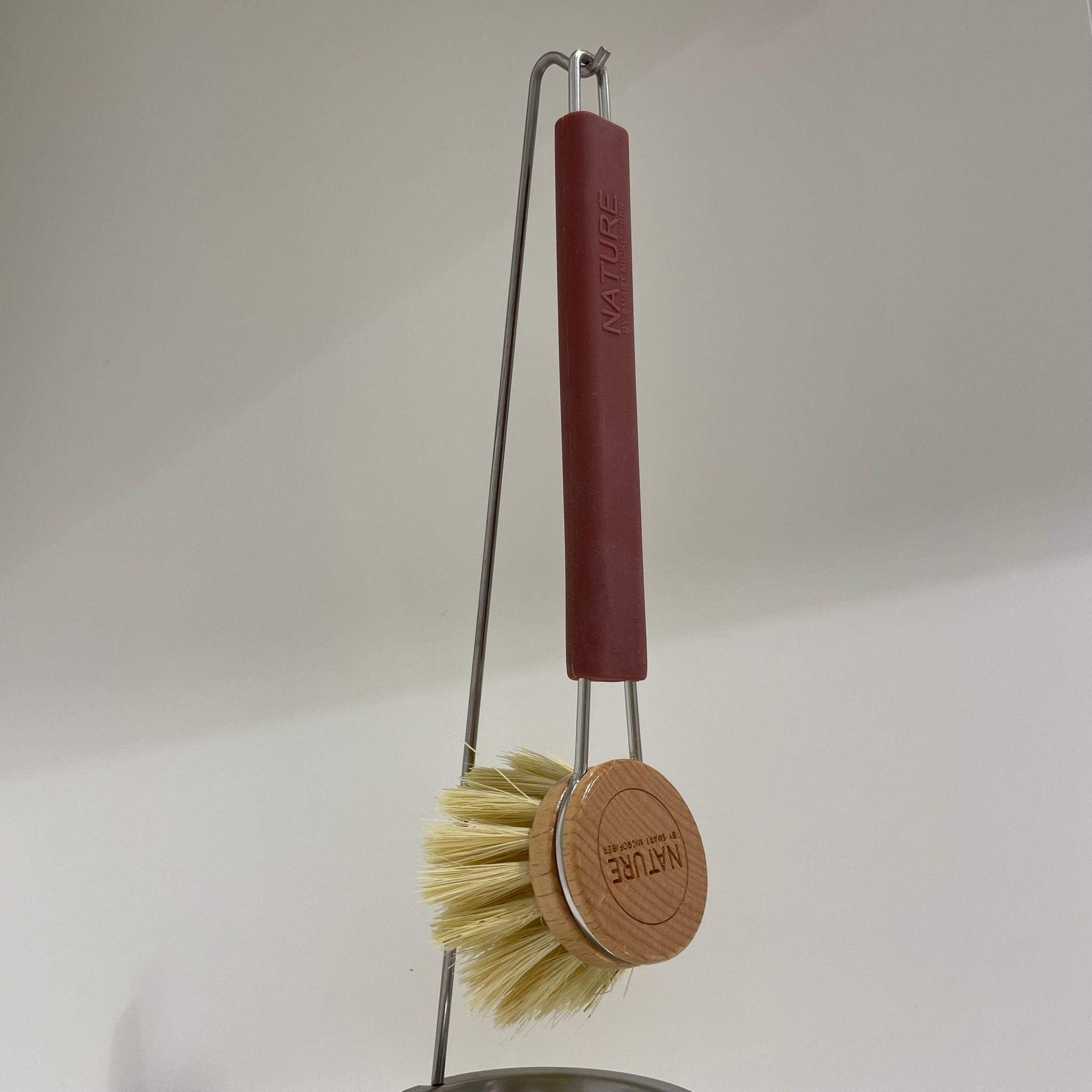 Smart Nature Dish Brush Tampico, Burgundy (9203848970527)