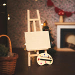 Miniature Canvas and Easel (8783203762463)