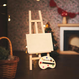 Miniature Canvas and Easel (8783203762463)