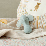 Maileg Lullaby Friends Elephant Rattle, Light Dusty Blue ETA September 2024 (9421721305375)