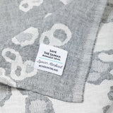 Saimaannorppa The Ringed Seal Tea Towel 46x70cm, Grey-White (8709498306847)