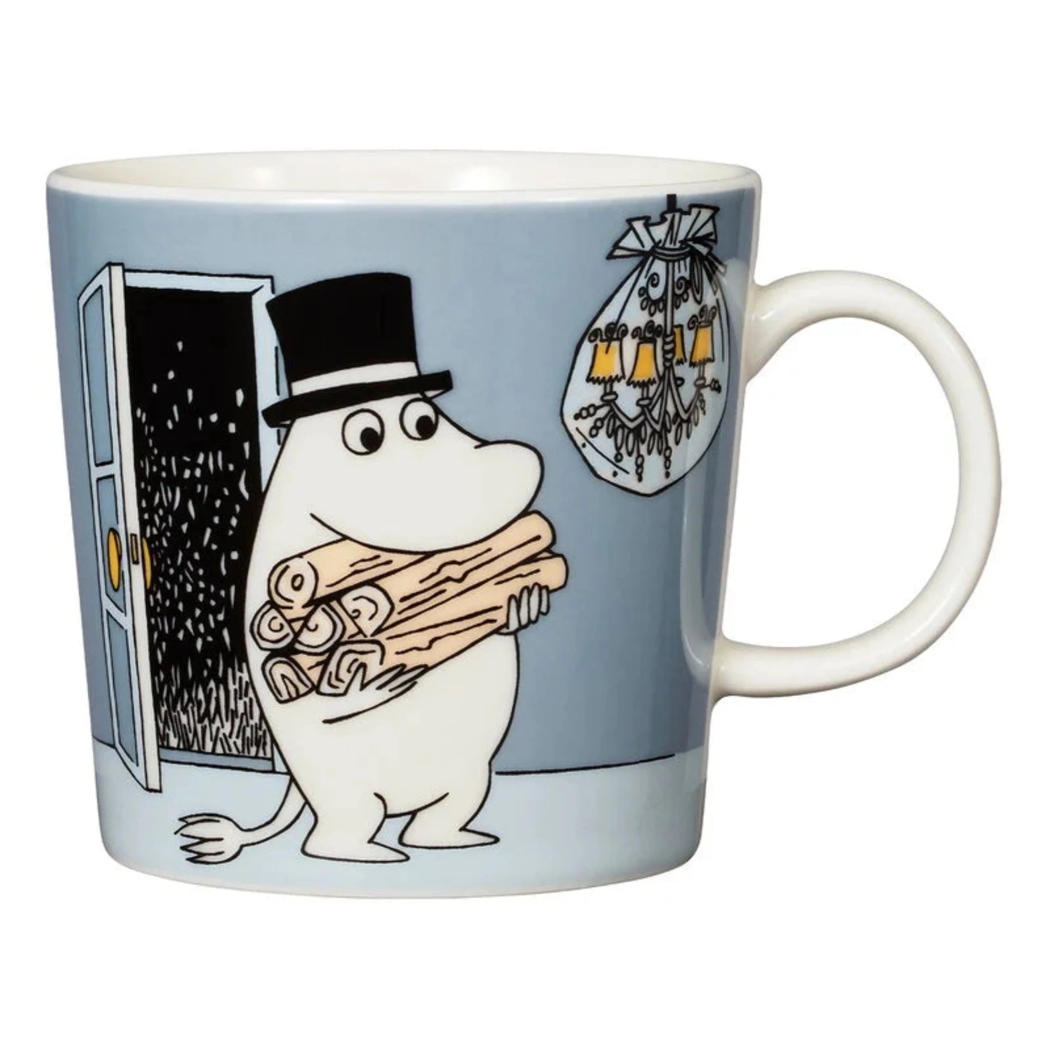 Moomin Mug by Arabia, Moominpappa Preparing (8766141792543)