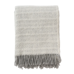 Klippan Alm 100% Wool Throw, Ash (9436328788255)