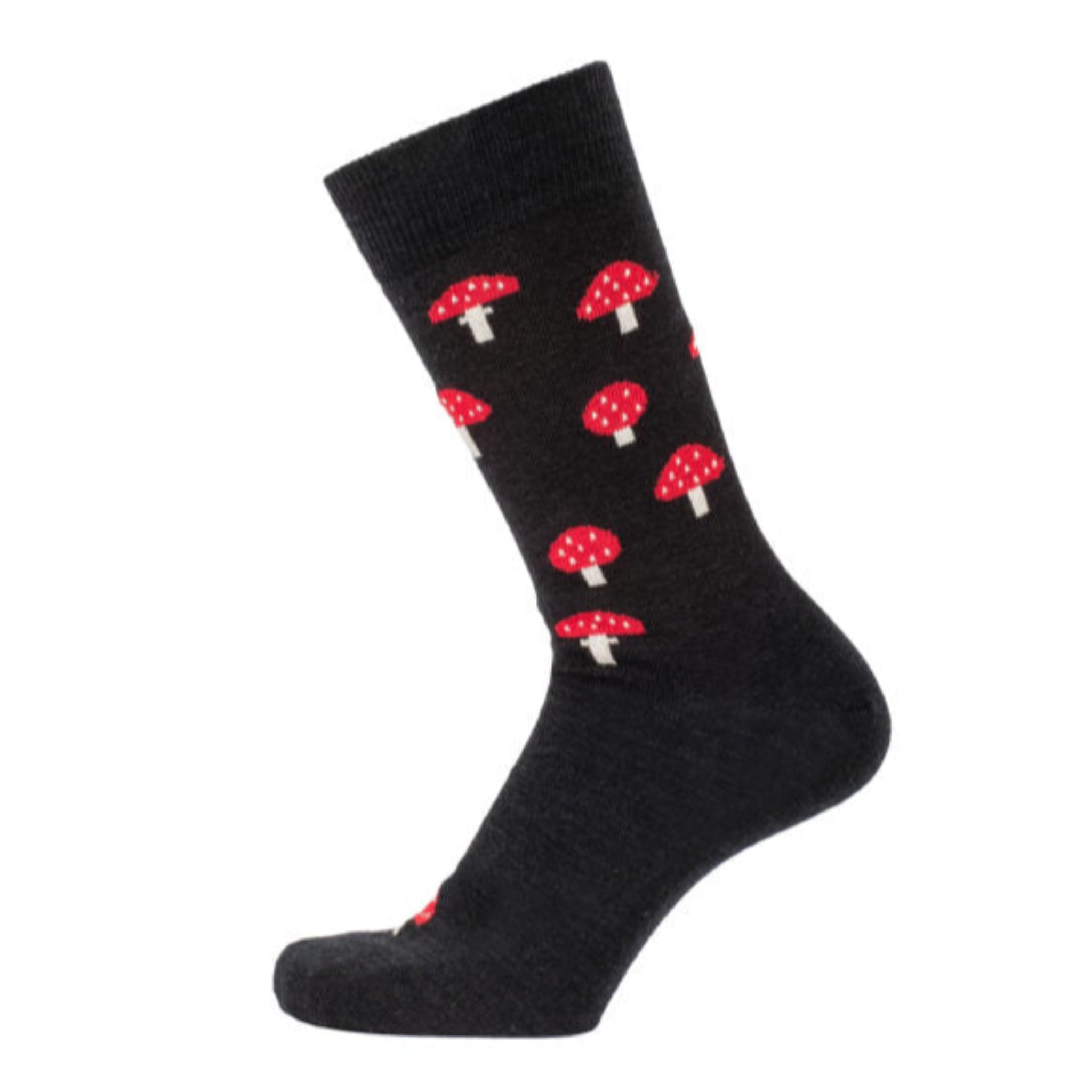 Autumn Merino Socks, Black (9209205358879)