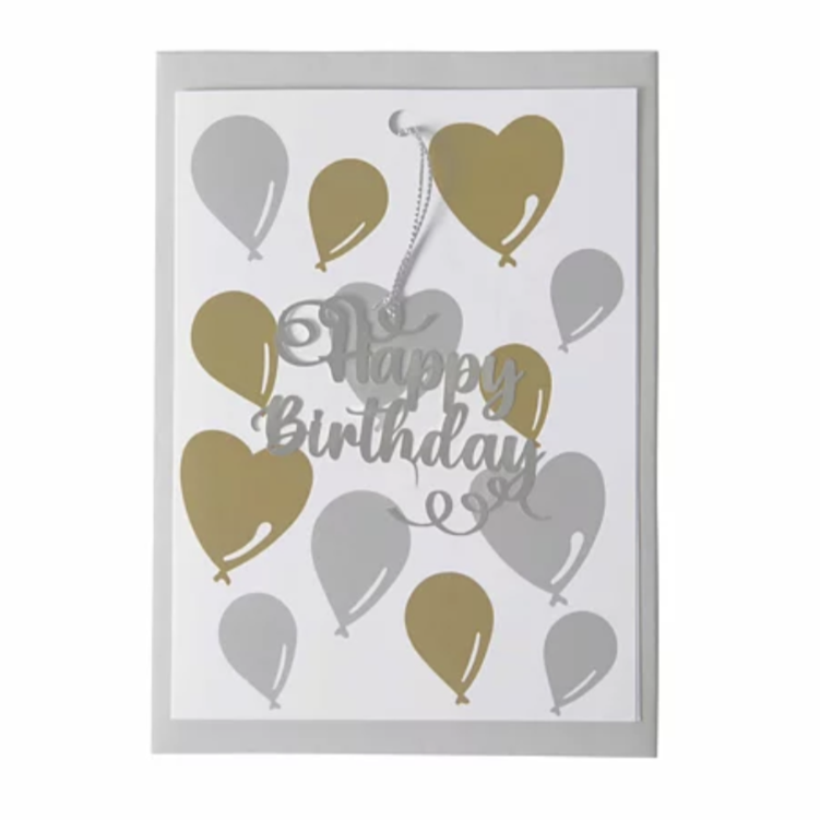 Greeting Card with Ornament, Let's Celebrate (9443289039135)