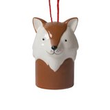 Christmas Ornament Bell, Fox (9443239330079)