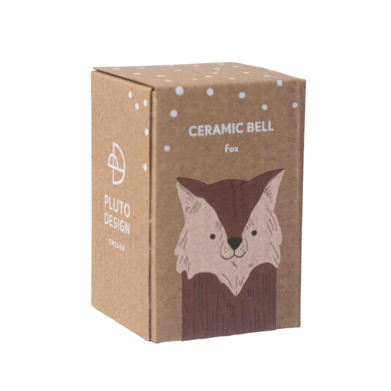 Christmas Ornament Bell, Fox (9443239330079)