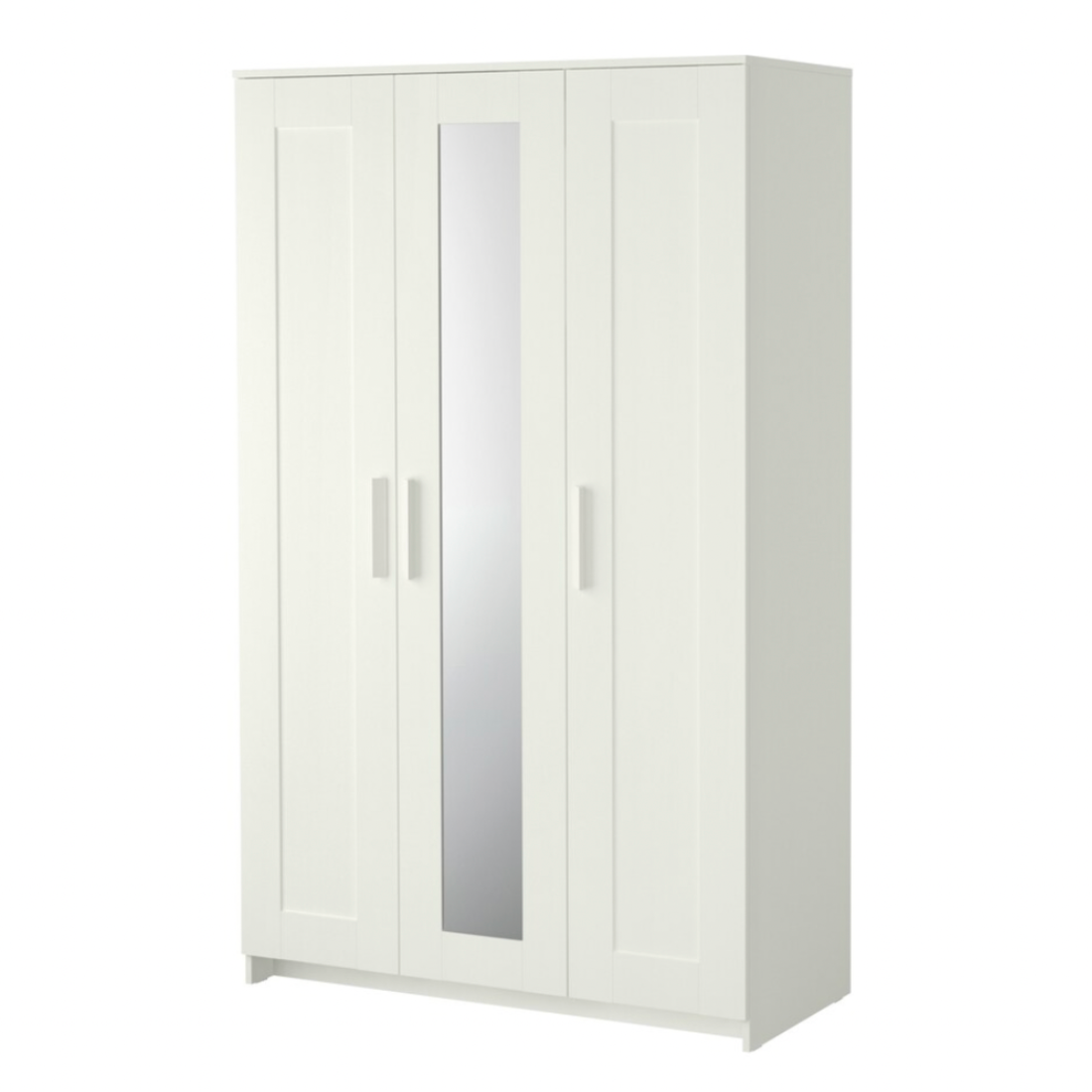 Ikea Brimnes Wardrobe, 117x50x190cm, White (3673783828545)