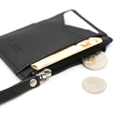 Lumi Cilla Card Holder with Zip, Black (10059341627679)