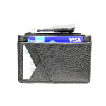 Lumi Cilla Card Holder with Zip, Black (10059341627679)