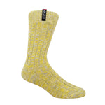 Womens Denmark Wool Socks 2-Pack Gift Box, Yellow-Purple (8325984092447)