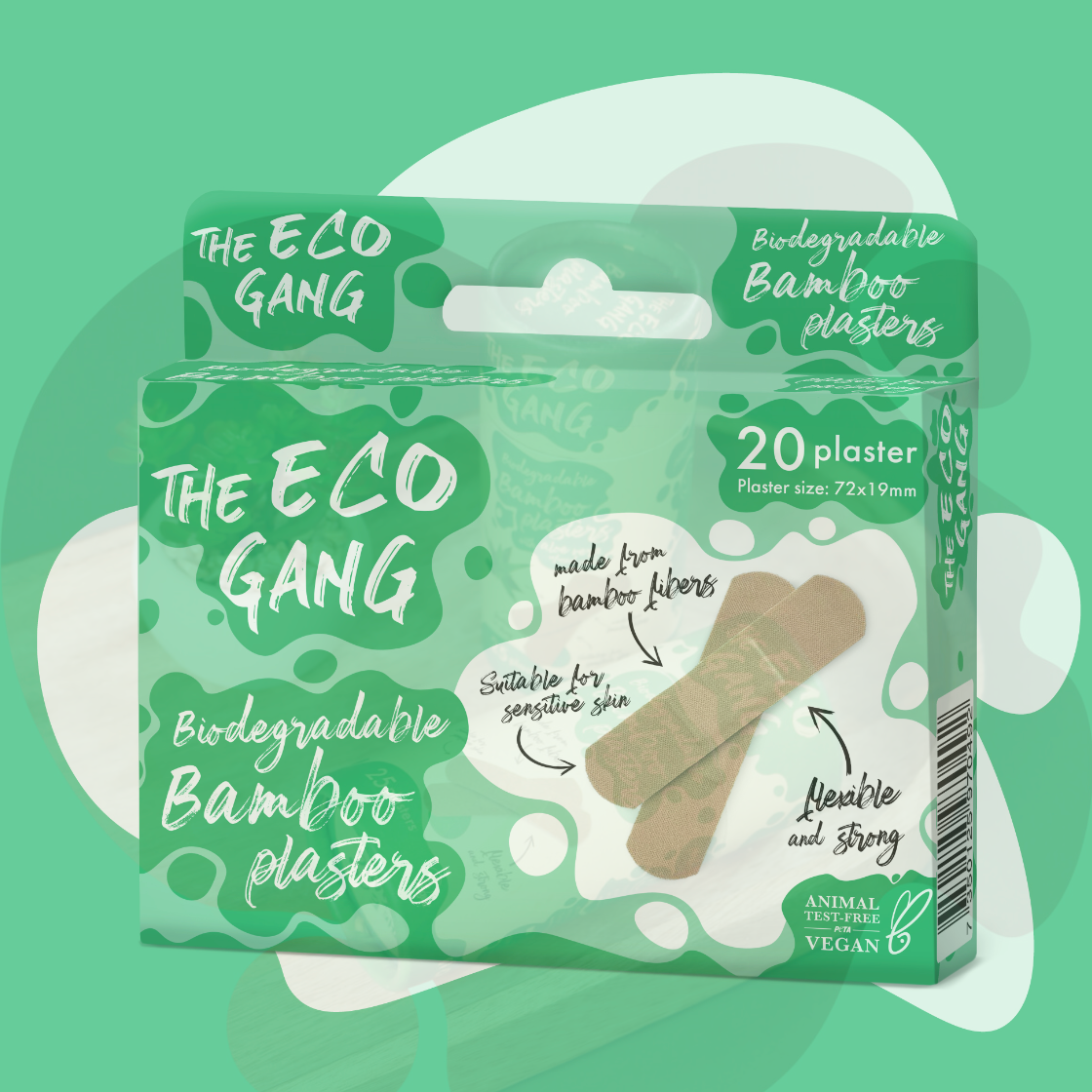 The Eco Gang Bamboo Plaster 20-Pack (9794280259871)