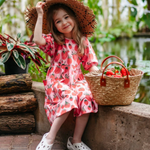 Fragola Strawberry Kids Dress (9471432229151)