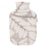 Branch Verso Hot Water Bottle with Wool Cover 2L, Beige-White (9788173615391)