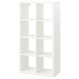 Ikea Kallax 2x4 Shelving Unit, 77x147cm, White (384169948)