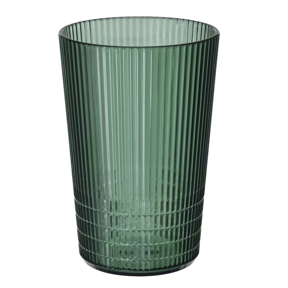 Ikea Kallsinnig Glass, Plactic Green 38cl (9478482985247)