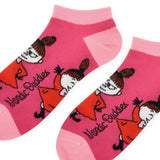 Little My Dancing Women's Ankle Socks, Red/Pink (9536760250655)