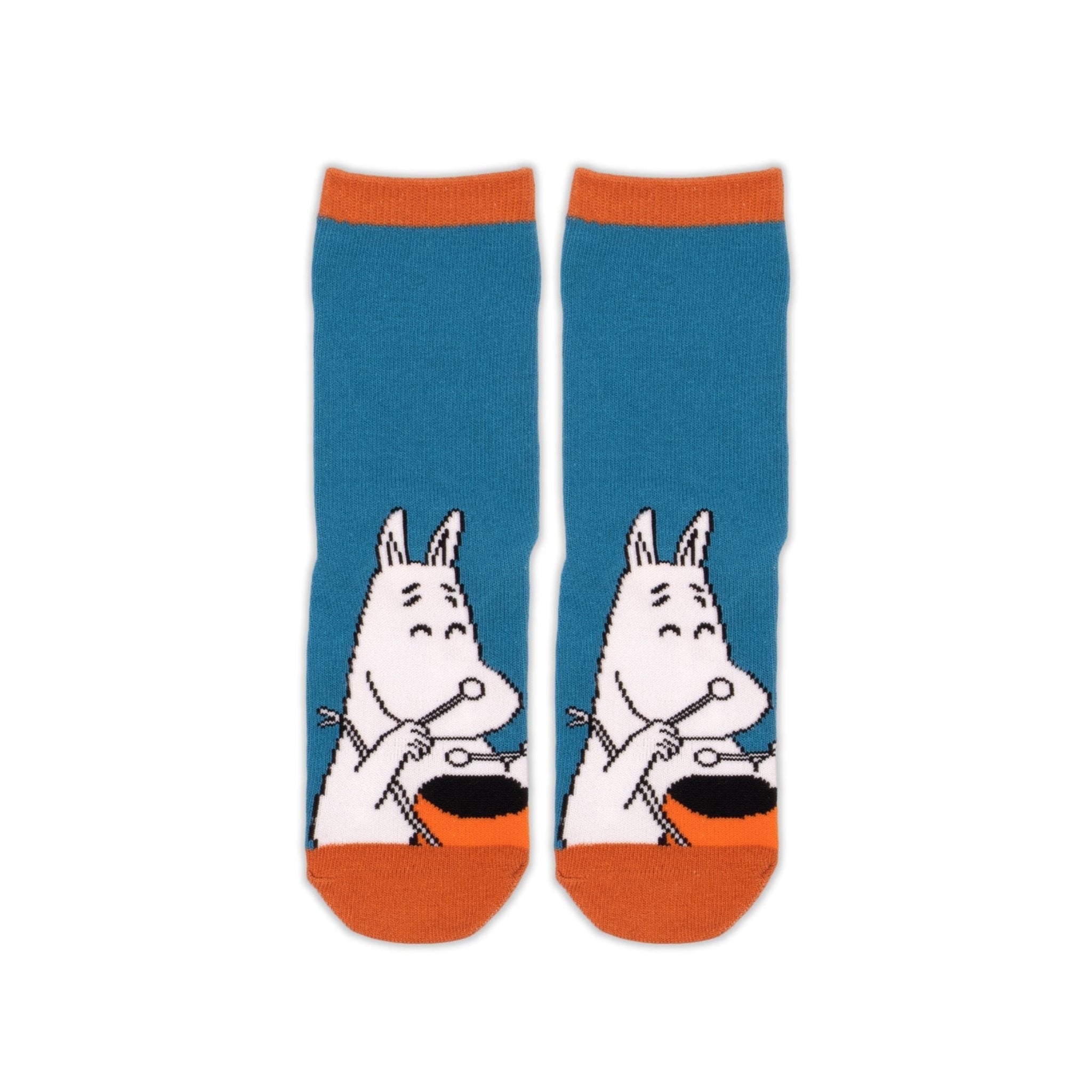 Moomintroll Kids Socks, Blue (9536770670879)