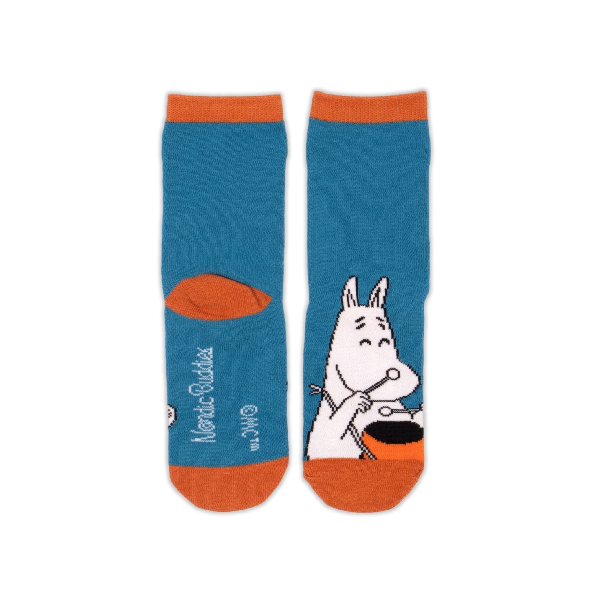 Moomintroll Kids Socks, Blue (9536770670879)