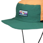 Moomintroll's Adventure Brimmer Hat, Multicolor/Dark Green (9538519892255)