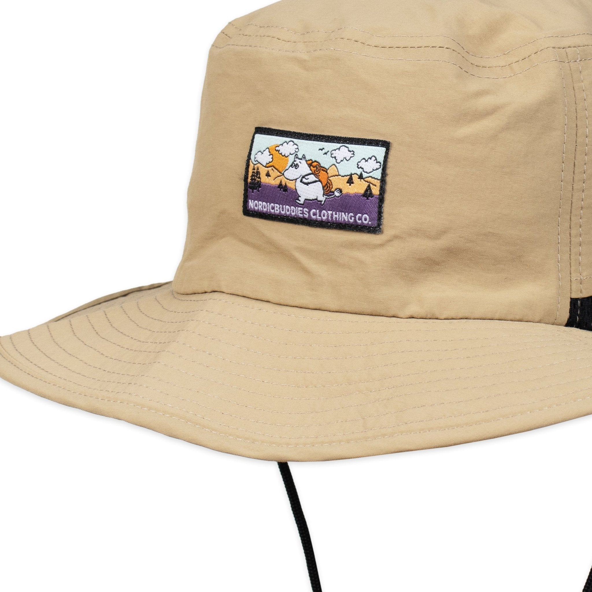 Moomintroll's Adventure Brimmer Hat, Beige (9538546172191)