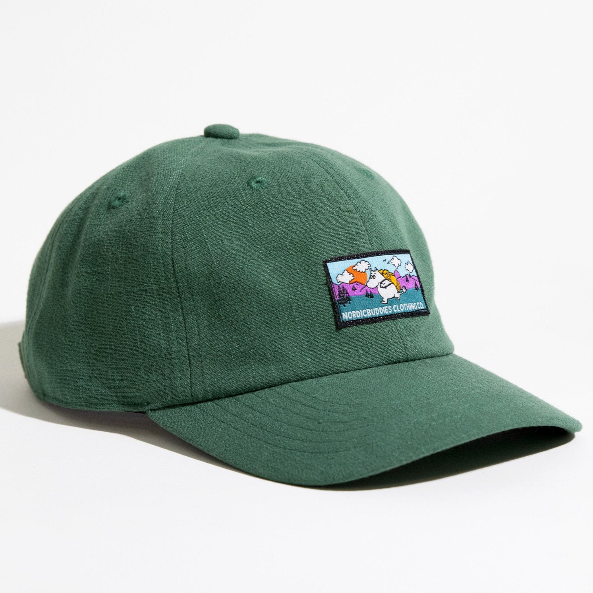 Moomintroll's Adventure Adult Cap, Green (9538393800991)