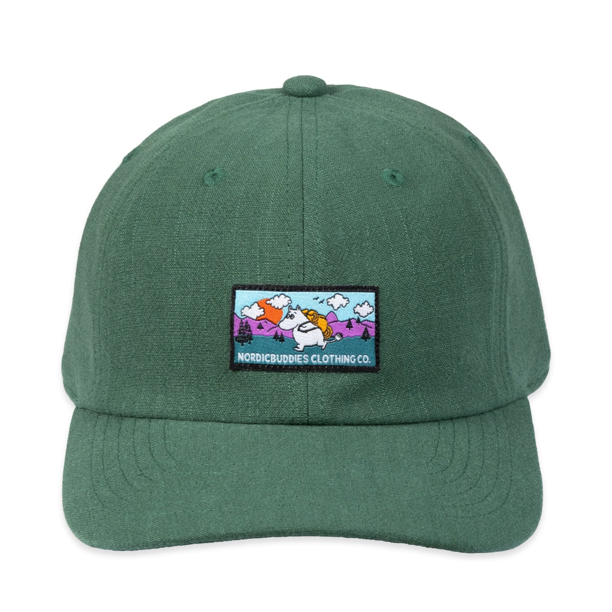 Moomintroll's Adventure Adult Cap, Green (9538393800991)