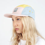 Moomintroll Five Panel Retro Cap, Multicolor/Light Pink (9538491810079)