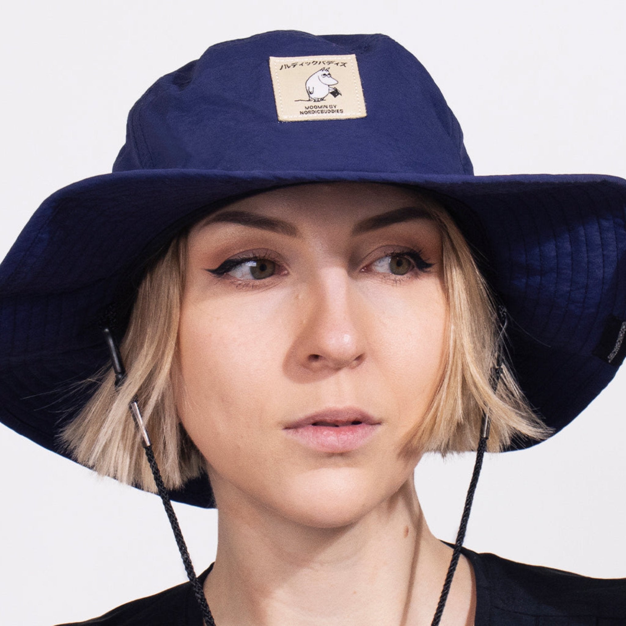 Moomintroll Brimmer Hat, Navy (9538670756127)