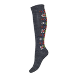 Monica Knee High Merino Socks, Anthracite (9502157373727)