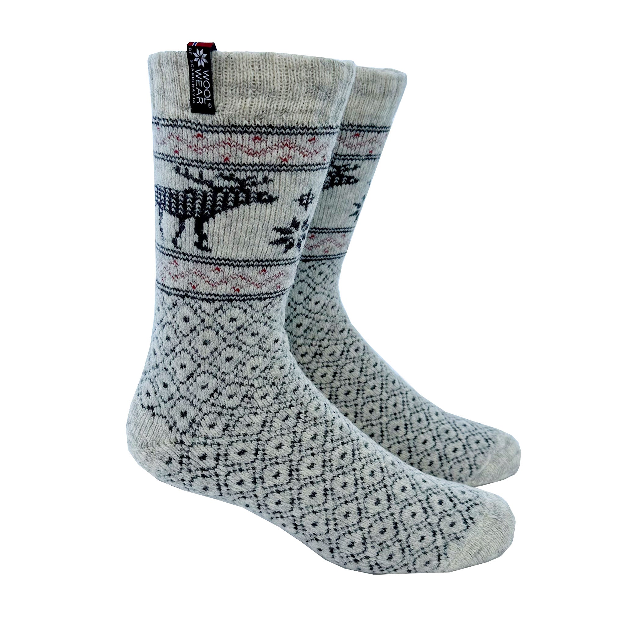 Moose Wool Socks, Natural (6671517352001)