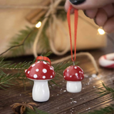 Christmas Ornament Mushroom 2-Pack (9443248374047)