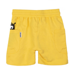 Moomin Kids Shorts, Stinky Yellow (8765599645983)