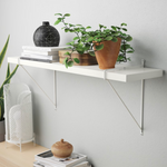 Ikea Bergshult/Pershult Shelf 80x20cm Combo, 1xShelf and 2xBrackets (8719572992287)