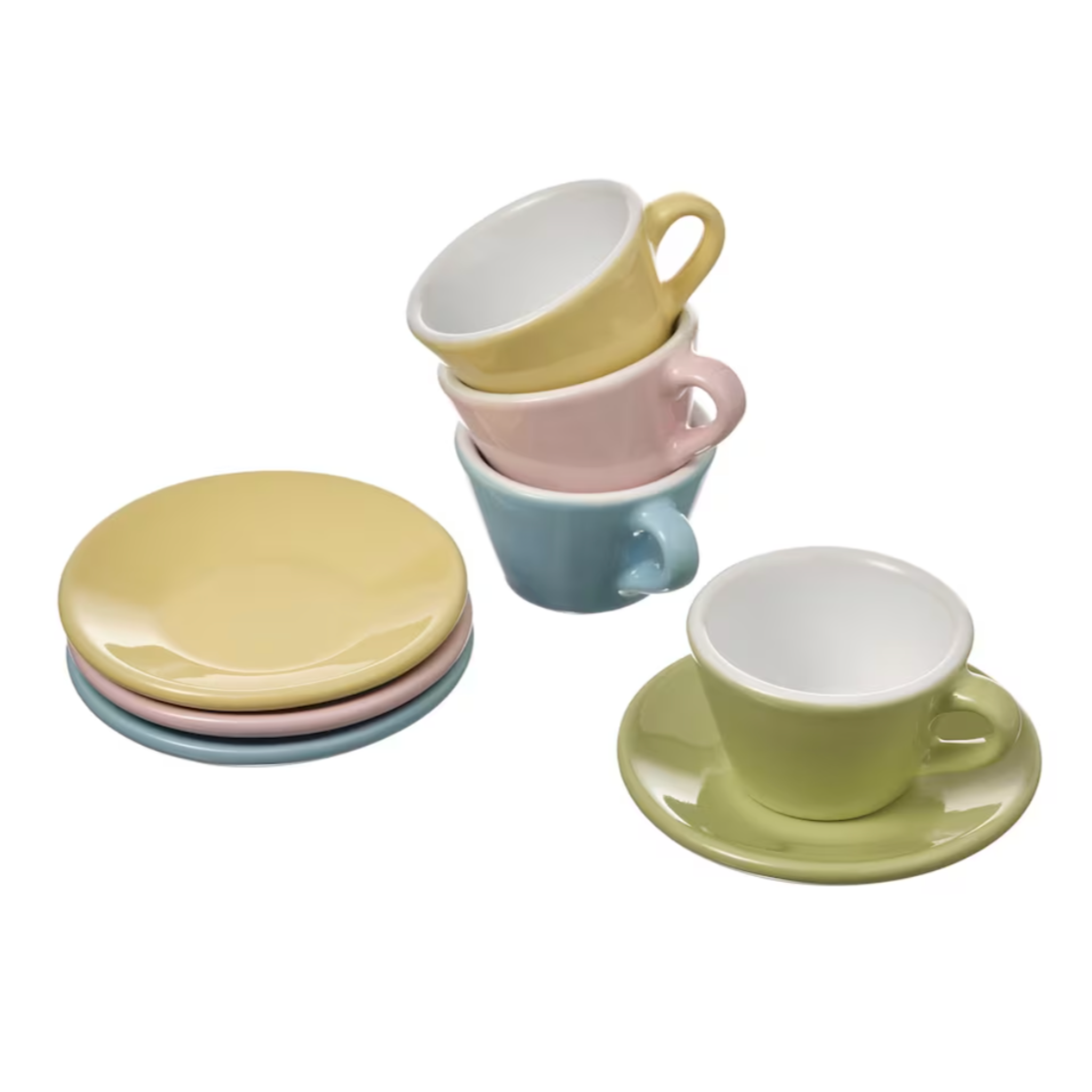 Ikea Duktig 8-Piece Cup/Saucer Playset (8777735930143)