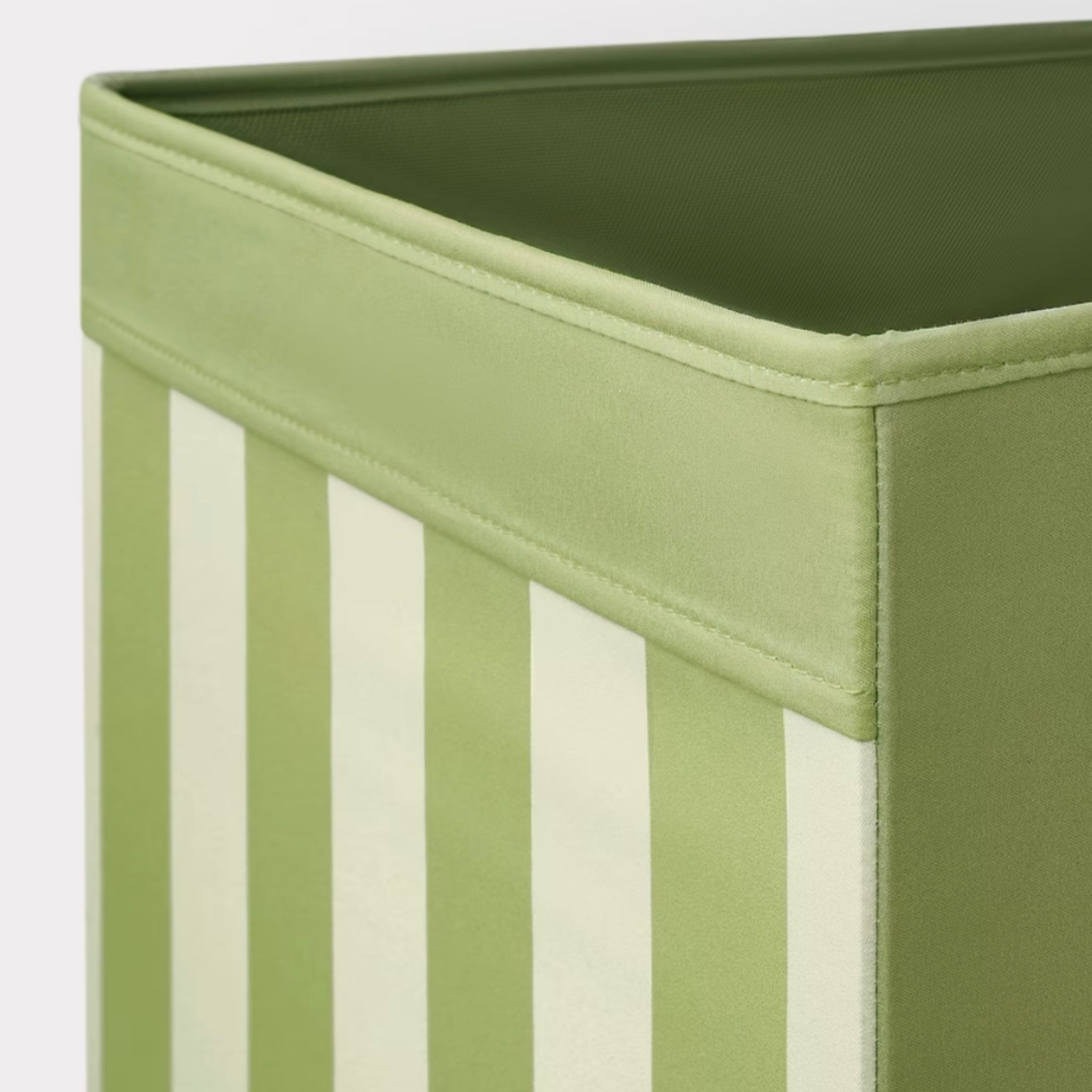 Ikea Drona Fabric Insert, Patterned Green/Beige (8417013465375)