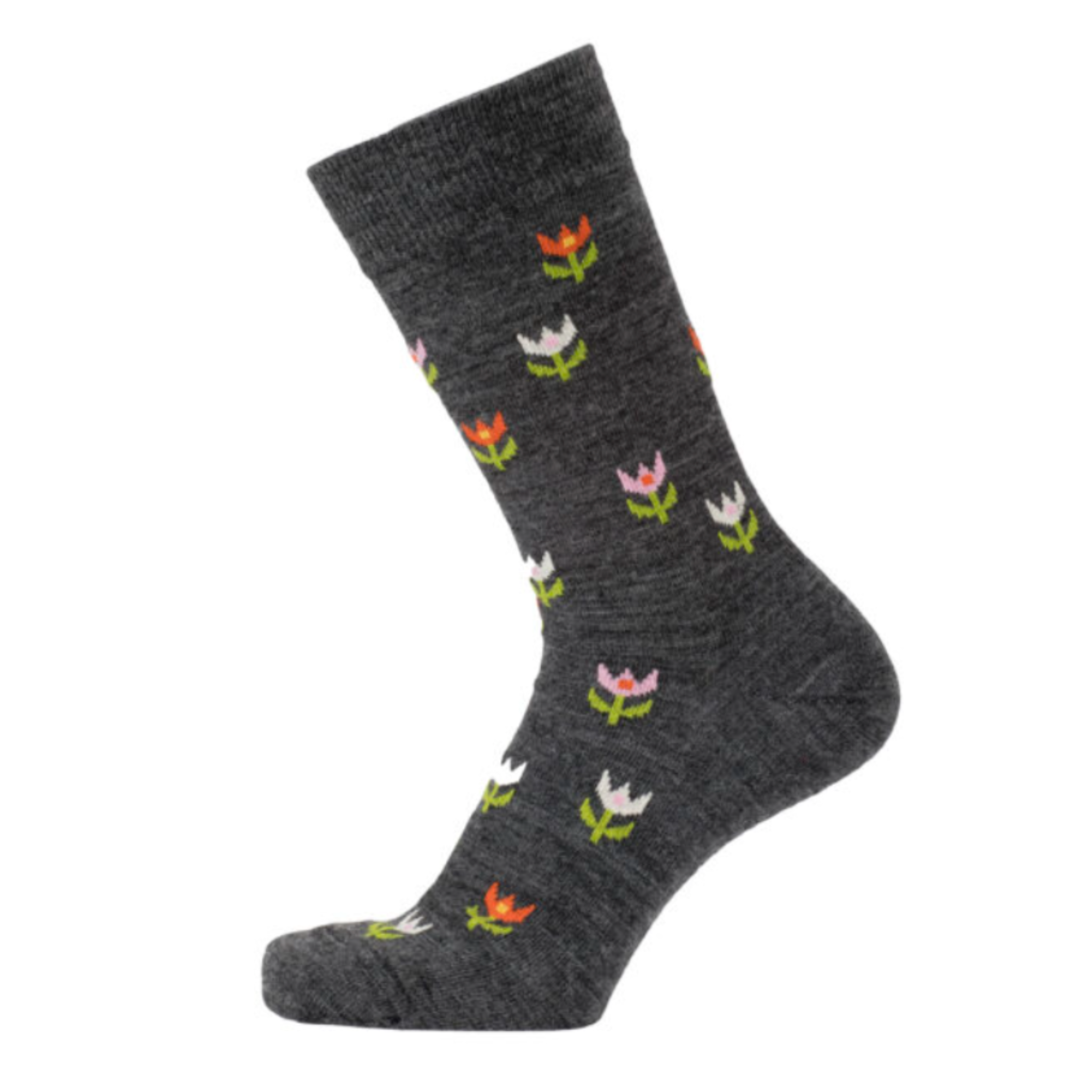 Tulip Merino Socks, Anthracite (9208857559327)