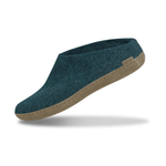 Glerups The Slip-On Petrol - Leather Sole SALE (9998398521631)