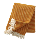 Klippan Ralph 100% Wool Throw, Mustard (9430782771487)