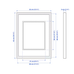 Ikea Rodalm Frame 30x40cm, White (9800139637023)