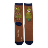 Snufkin Travelling Men's Socks, Brown (9536190251295)