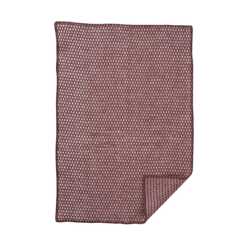 Klippan Knut Wool Baby Blanket, 65x90cm Rose Brown (10065038344479)