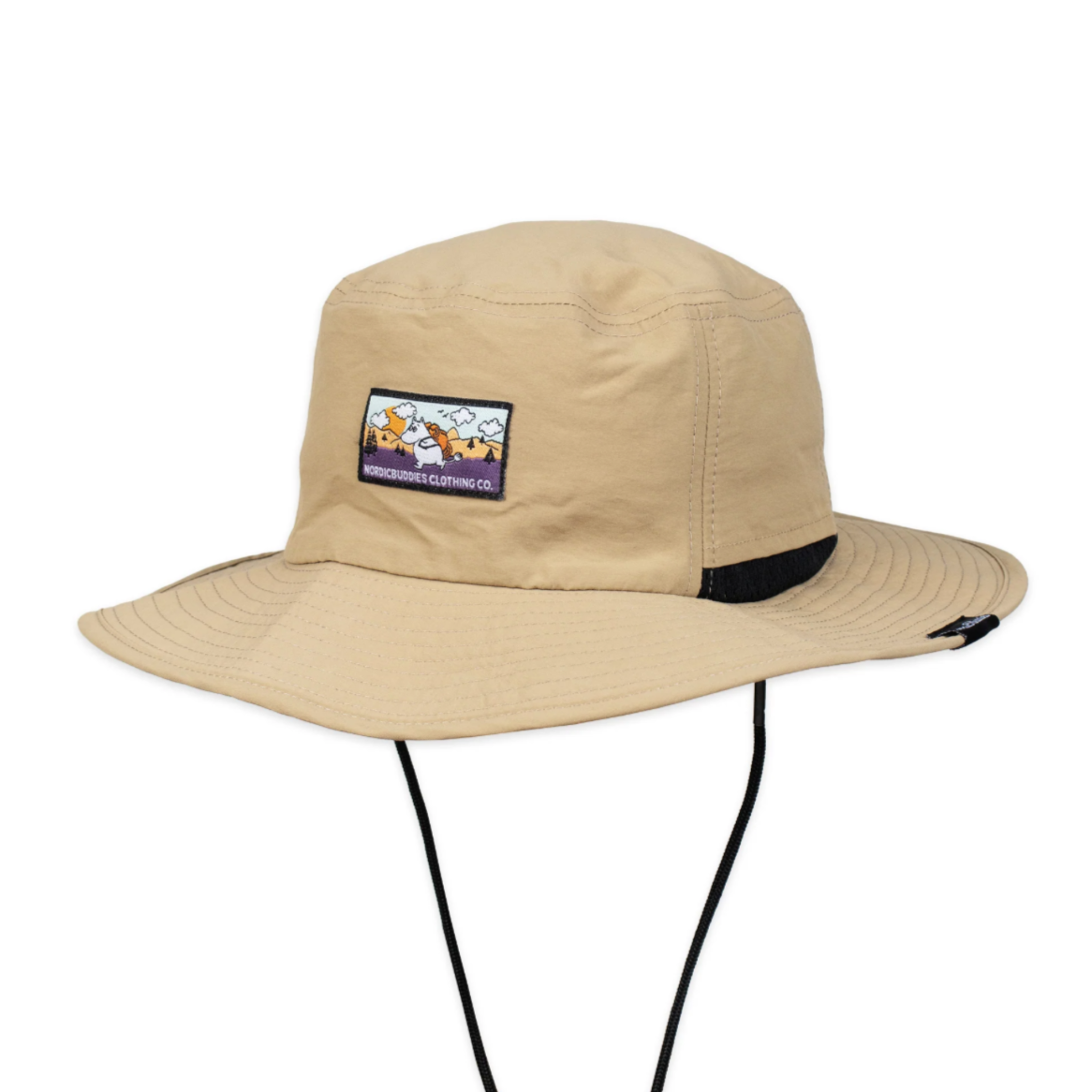 Moomintroll's Adventure Brimmer Hat, Beige (9538546172191)