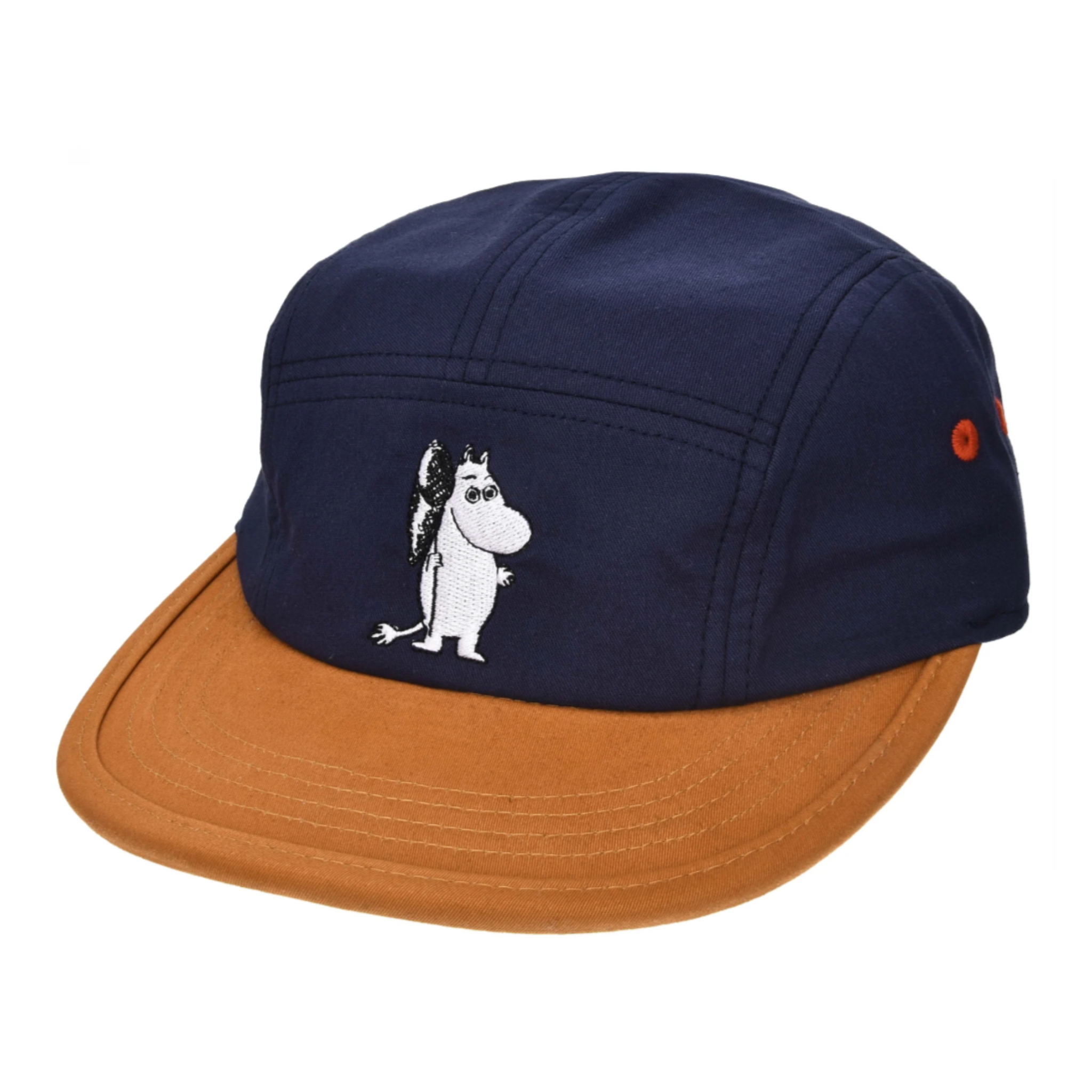 Moomintroll Kids Five Panel Cap, Navy (9538202075423)