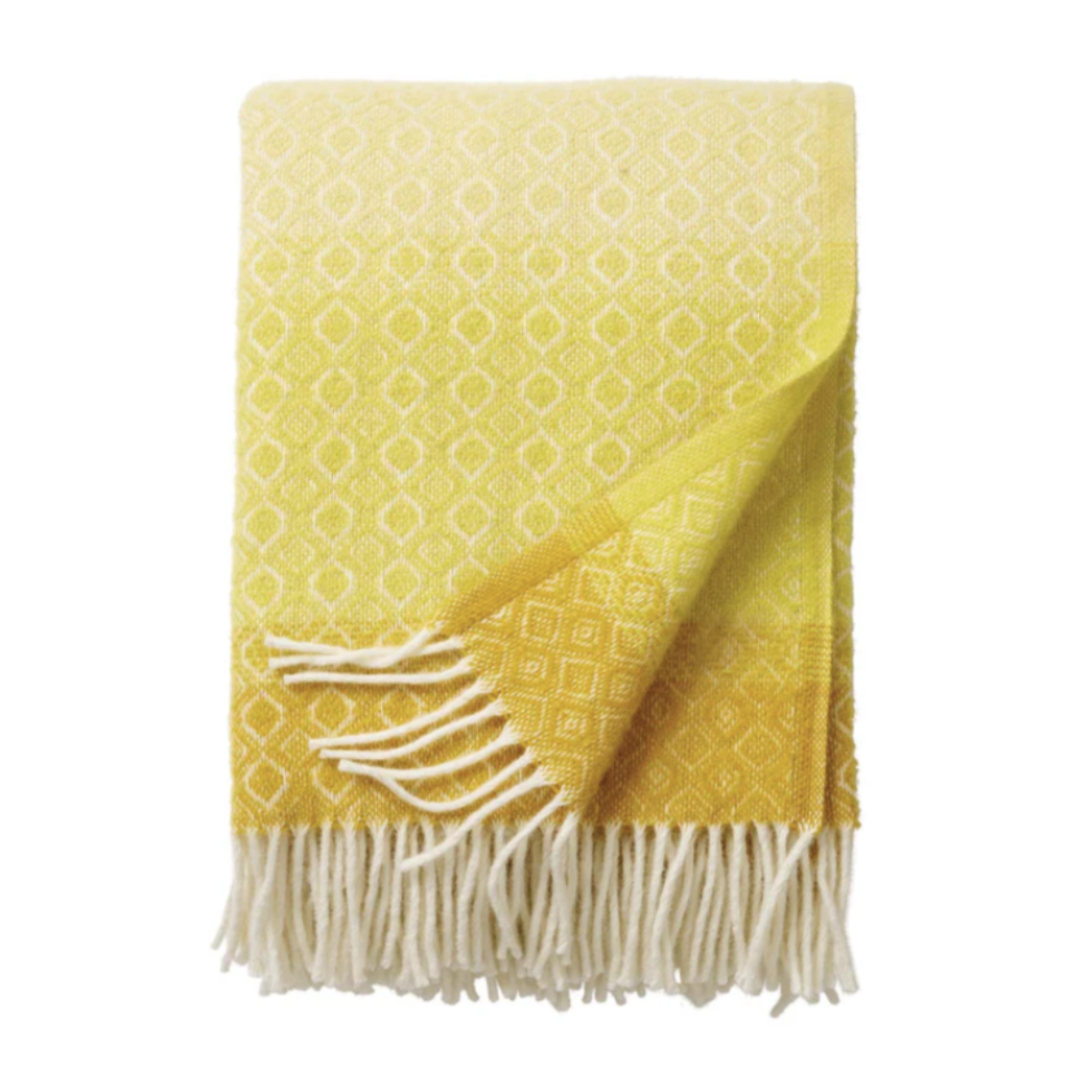 Klippan Havana 100% Wool Throw, Multi Yellow (9197238157599)