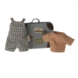 Maileg Overalls and Shirt in Suitcase Big Brother (9287379124511)