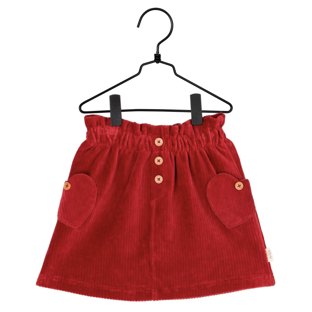 Linnea Kids Skirt with Heart Pockets (9498117865759)