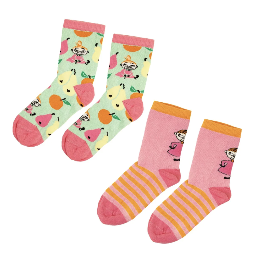 Moomin Little My Kids Socks 2-Pack, Pastel (9525416263967)