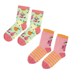 Moomin Little My Kids Socks 2-Pack, Pastel (9525416263967)